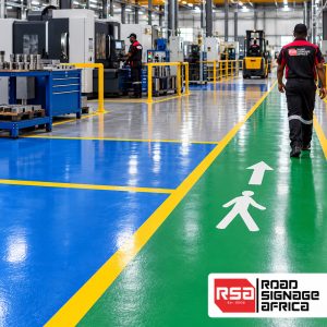Factory Floor Zoning & Colour Coding