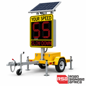 Trailer Speed Radar Sign