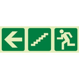 E17 – Arrow Left + Stairs Going Down + Running Man