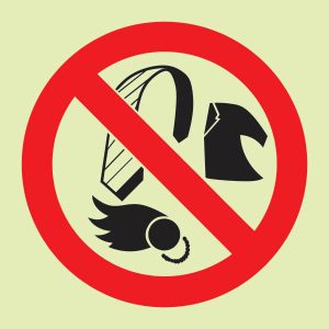 PV12 – Loose Clothing, Ties, Jewellery and Unconfined Long Hair Prohibited