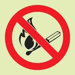 PV2 – Fire and Open Flames Prohibited