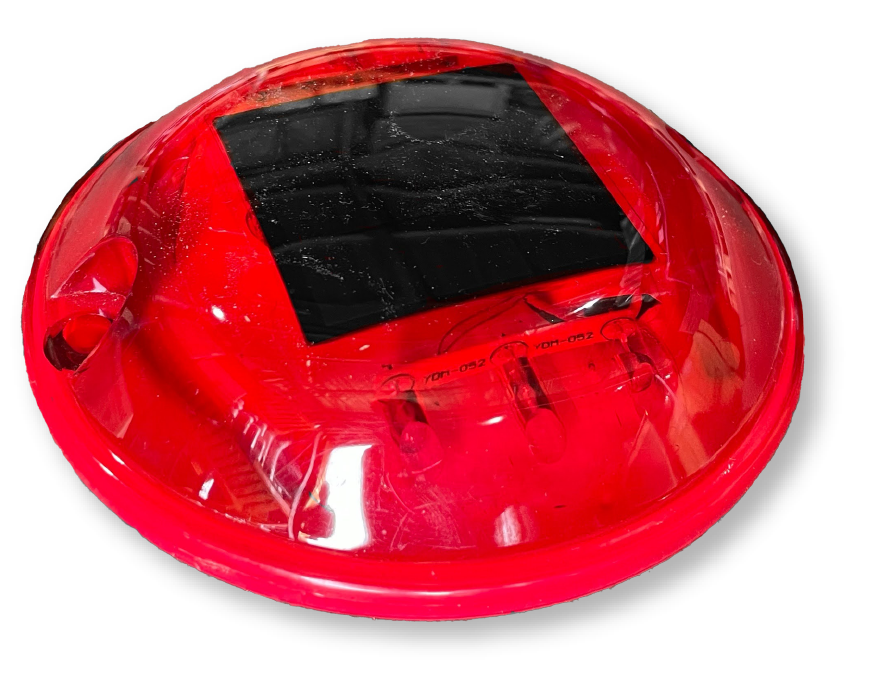 Solar Stone Road Stud 360° – Red
