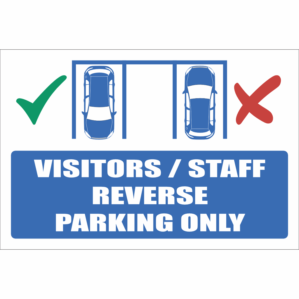 MA42 – Reverse Parking Only Sign