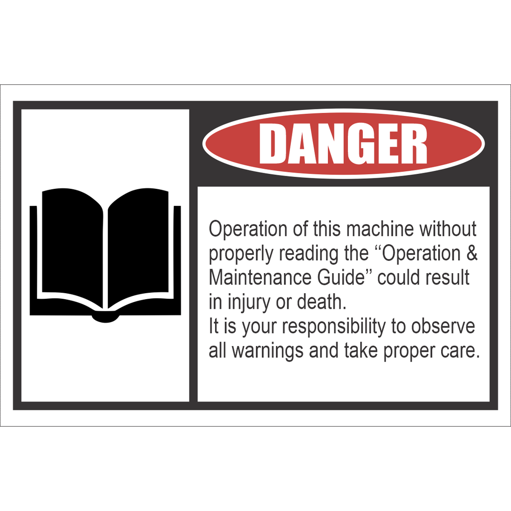 DG17 – Operations Danger Sign