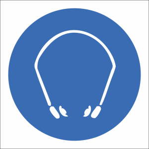 MV19 – SABS Hearing protection safety sign