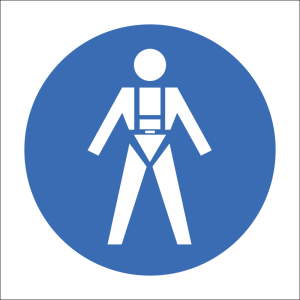 MV18 – SABS Full body harness safety sign