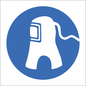 MV11 – SABS Air supplied hood safety sign