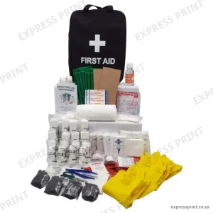 Regulation 7 (Factory) First Aid Kit (Government Spec) with First Aid Bag – Black