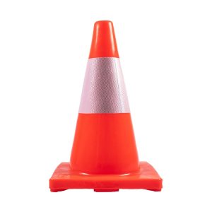 Fluorescent Orange Road Cone – 900mm