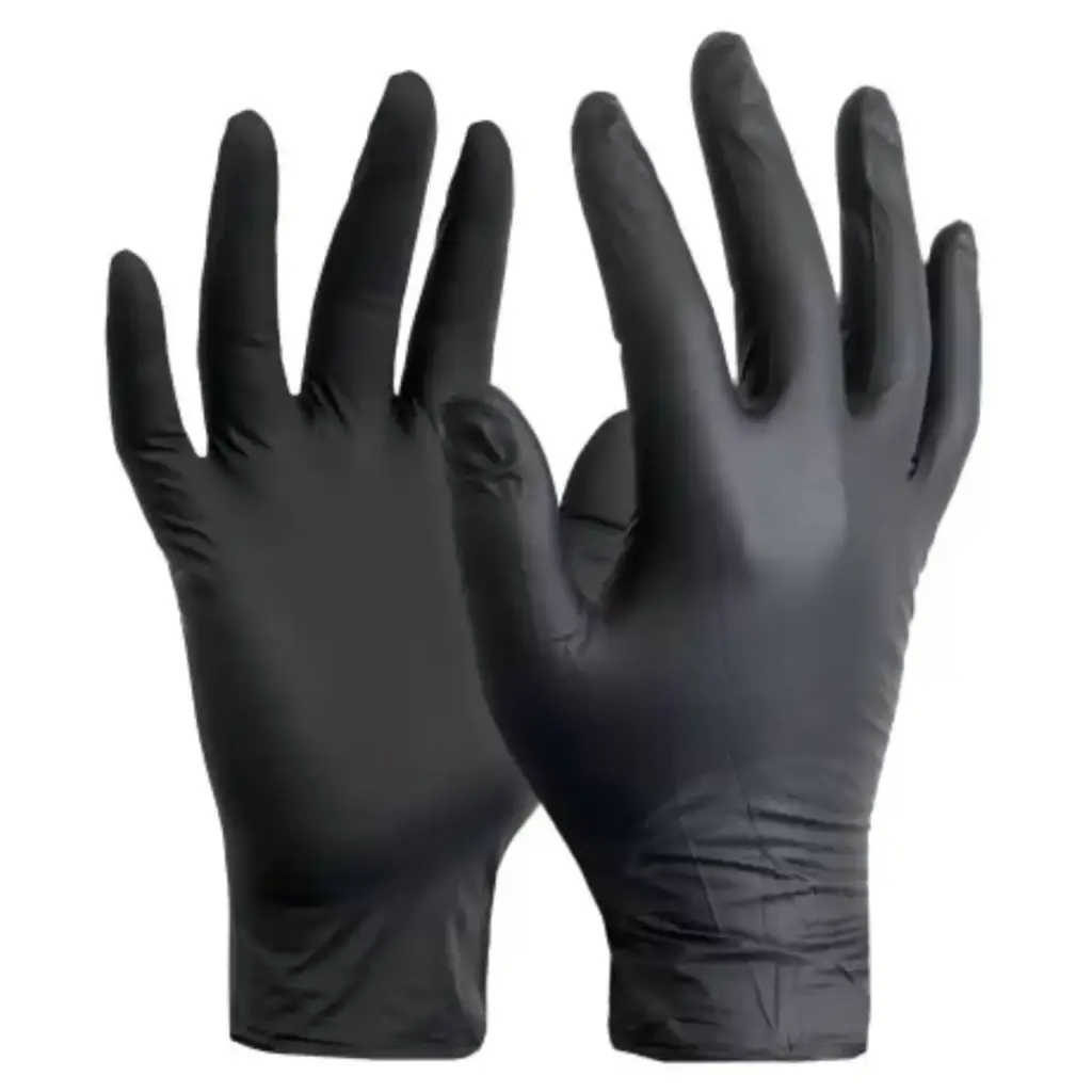 Black Nitrile Gloves – Powder-Free (Pair)
