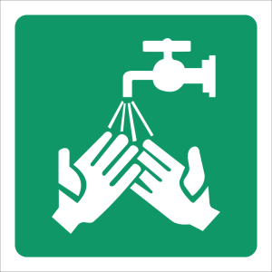 GA27 – SABS Tap for washing hands safety sign