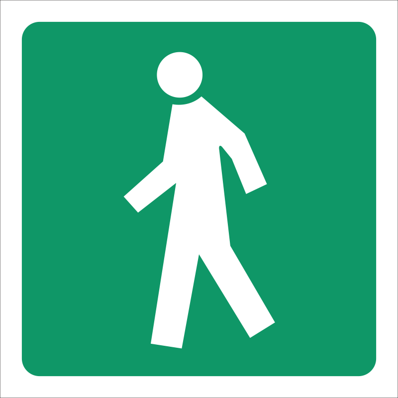 GA8 – SABS Traveling way safety sign