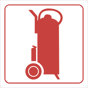 FB14 – SABS Fire trolley safety sign