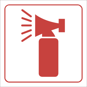 FB13 – SABS Hand held emergency alarm safety sign