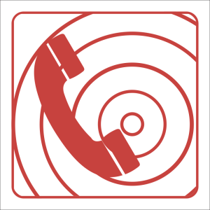 FB7 – SABS Fire telephone safety sign