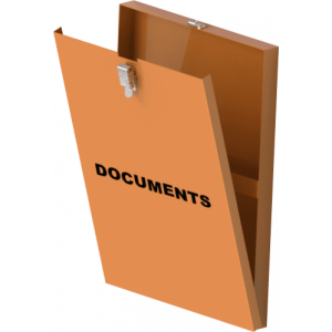 HZ – Holder – Hazchem – Document Holder – Metal
