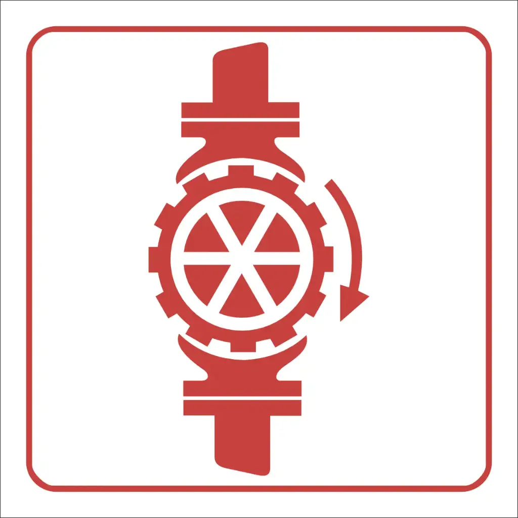 FB6 – Sprinkler Stop Valve Safety Sign