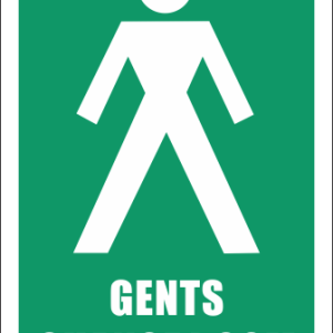 T10 – Gents Change Room Sign