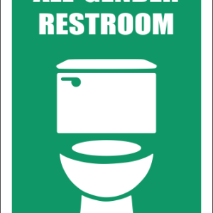 T13 – All Gender Restroom Sign