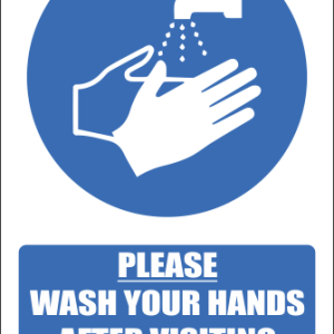 T15 – Please Wash Your Hands Sign
