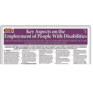 Employment of People with Disabilities Poster