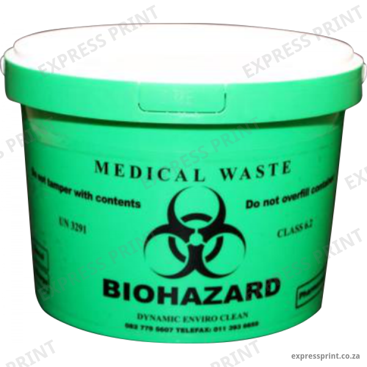 5L Green Pharmaceutical Container