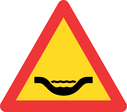 TW350 – Temporary Drift Road Sign