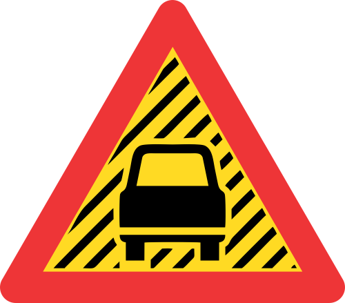 TW354 – Temporary Reduced Visibility Road Sign