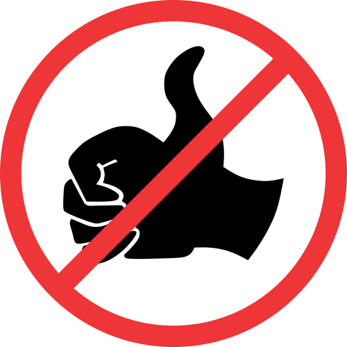 R207 – No Hitch-Hiking Road Sign