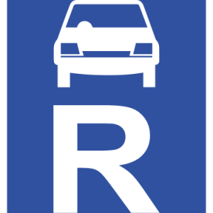 R309 – Taxi Reservation Road Sign