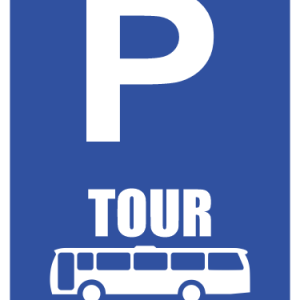 R319-P – Tour Bus Parking Reservation Road Sign