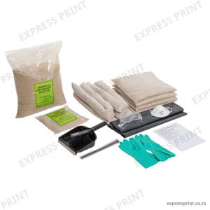 130L Chemical/Acid Wheelie Bin Spill Kit – Refill