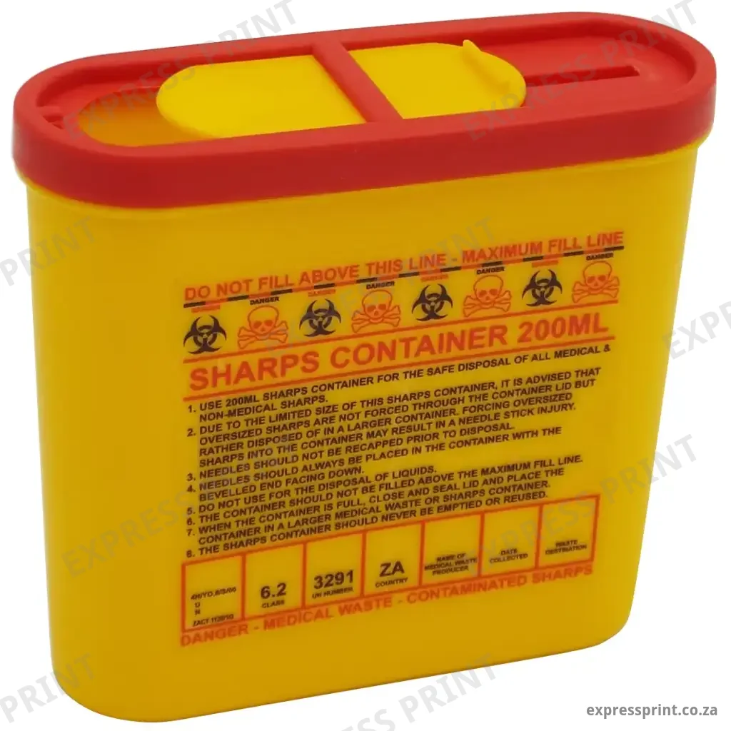 200ml Sharps Container
