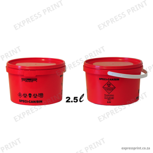 2.5L Red Speci Container