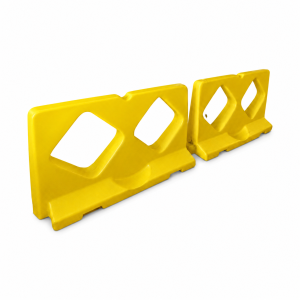 Water or Sand-Filled Traffic Barricade – 1000 × 2000 mm